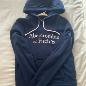 Abercrombie and Fitch,navy blue, size S sweatshirt